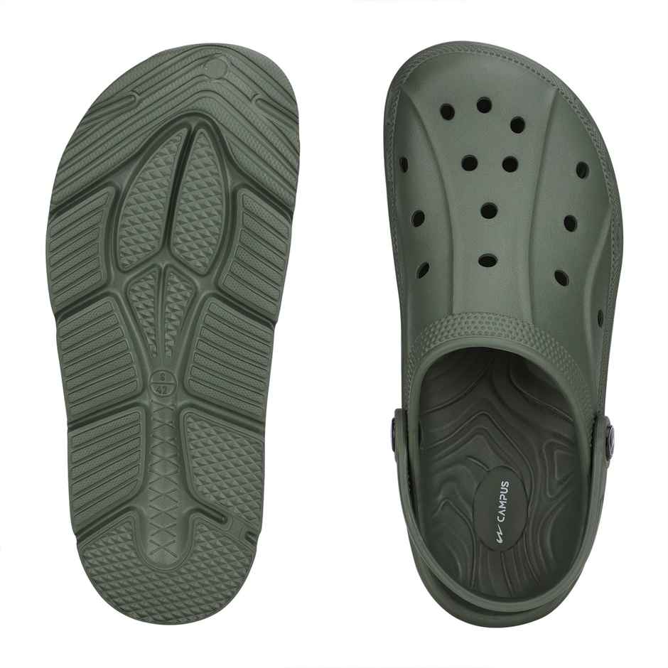 Campus Gc-4003 Olive Men's Clogs UK8