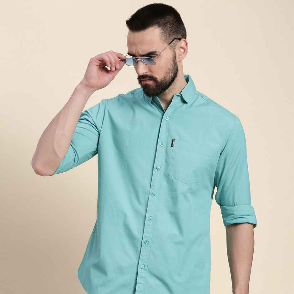 Dillinger Men's Shirt | DLMSRT001MAU | Maui Blue - 2XL