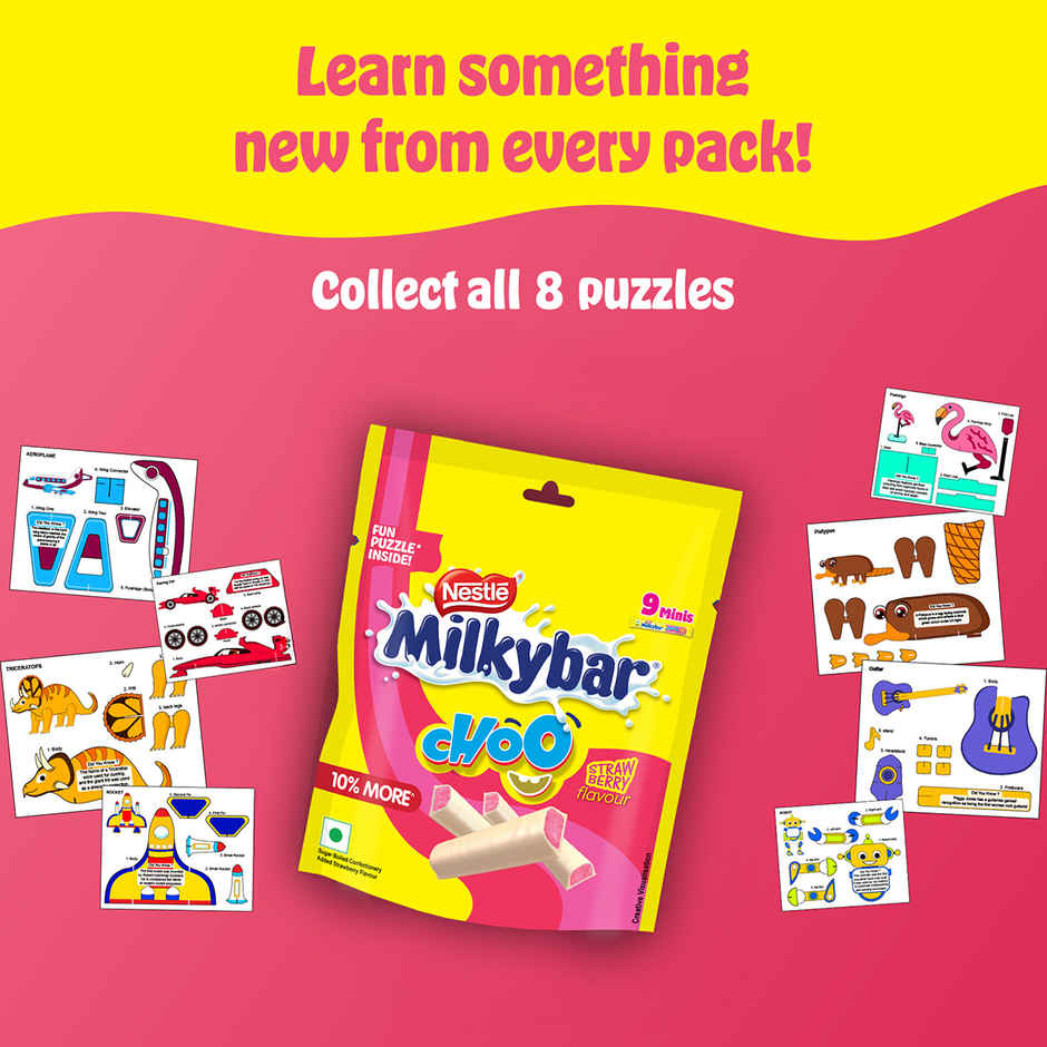 Nestle Milkybar Choo Strawberry  Sharebag