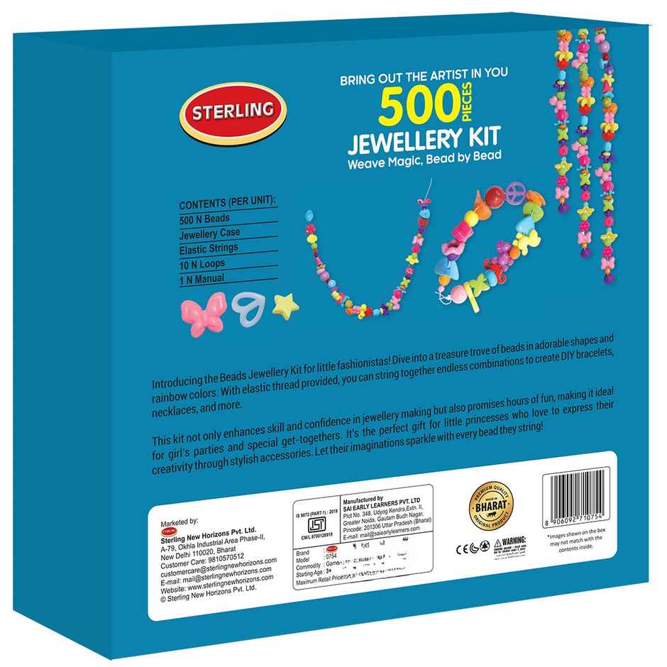 Sterling 500 Pieces Jewellery Kit