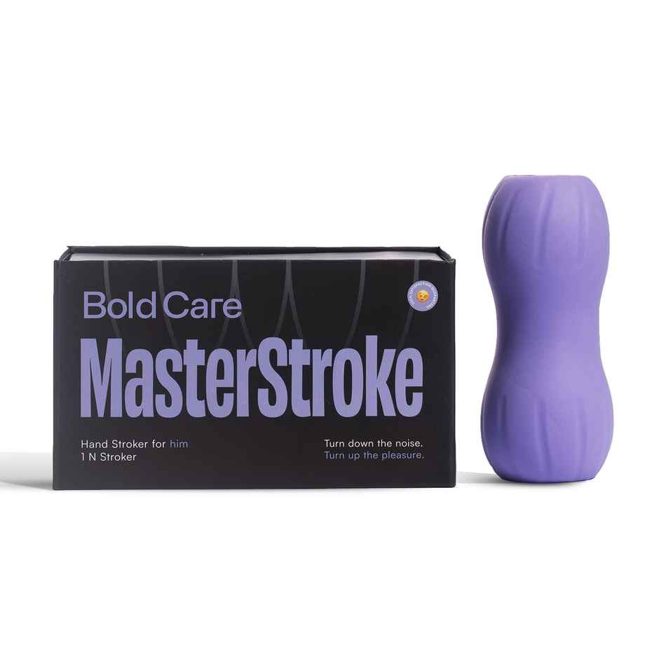 Bold Care Masterstroke Stroker For Men | Ribbed and Textured