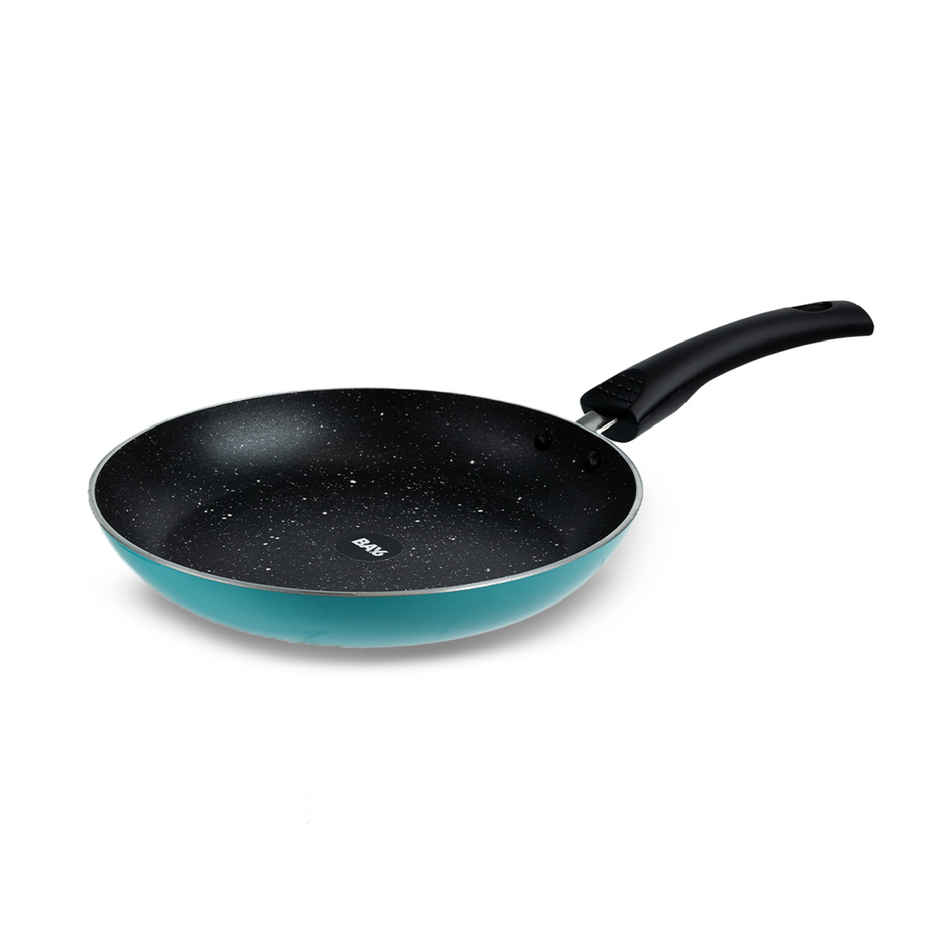 BAY6 Nonstick Induction Bottom Fry Pan (3mm) 22 cm -Teal