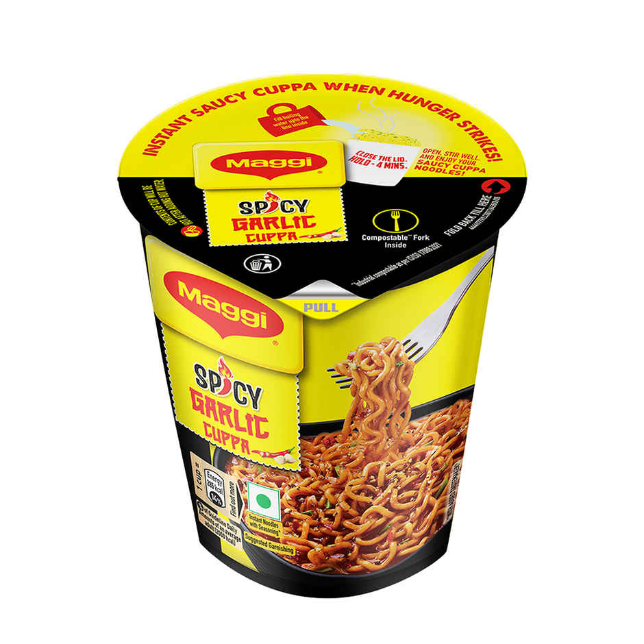 Maggi Spicy Garlic Instant Cuppa Noodles