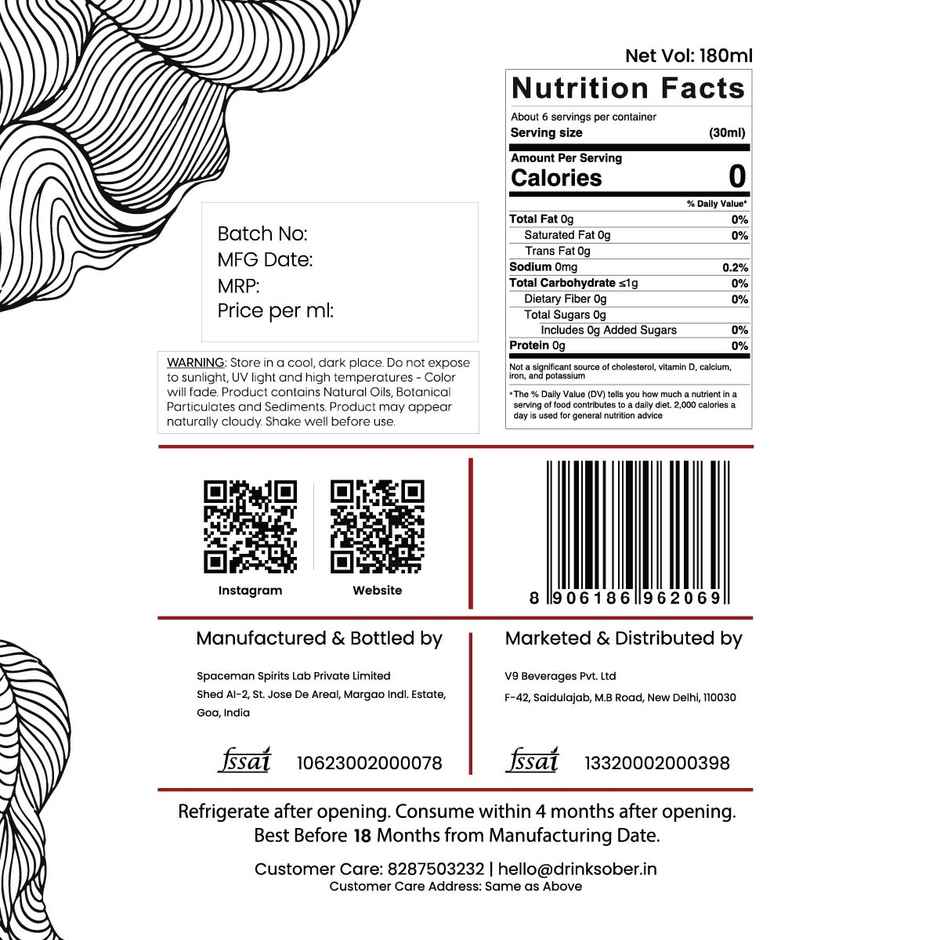 Sober Non-Alchoholic Rum