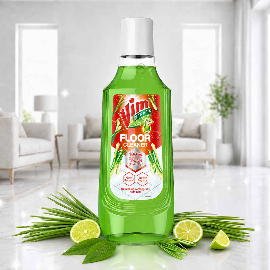 Vim Lemongrass With Salt Refreshing Floor Cleaner
