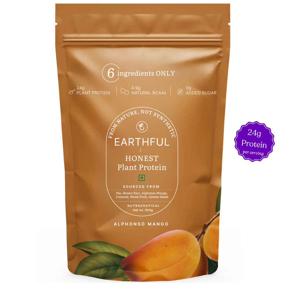Earthful Honest Plant Protein - Alphonso Mango