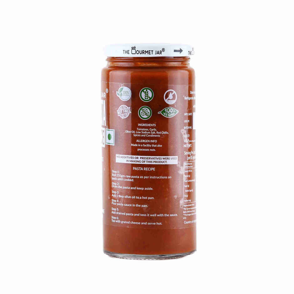 The Gourmet Jar Arrabbiata Pasta Sauce