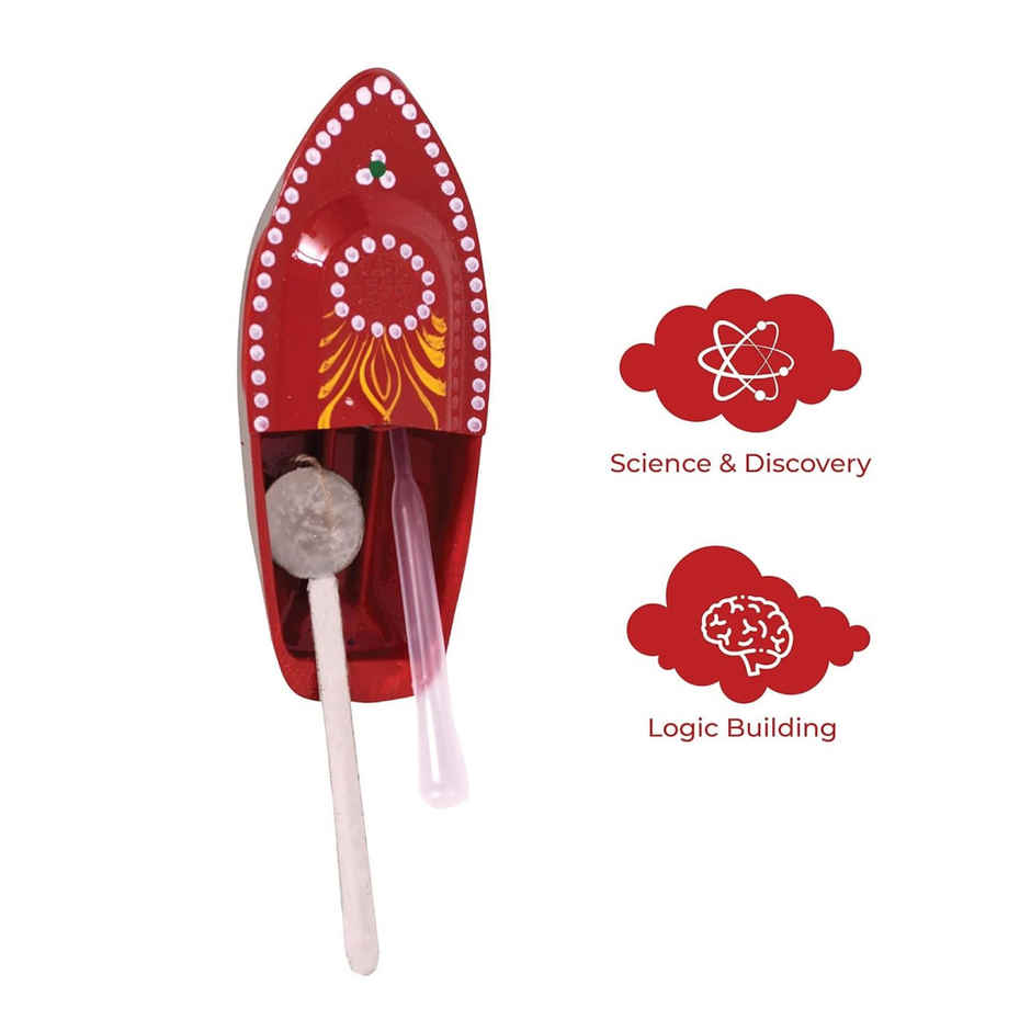 Desi Toys Putt Putt Nav (Steam Tin Toy Boat)