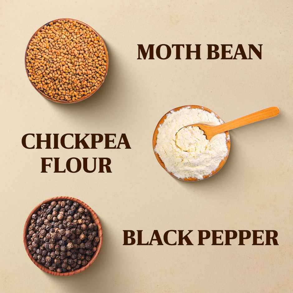 Bikano Bhujia Spicy & Crispy Namkeen | Made with Husked Dew Moth Bean Flour & Chickpea Flour