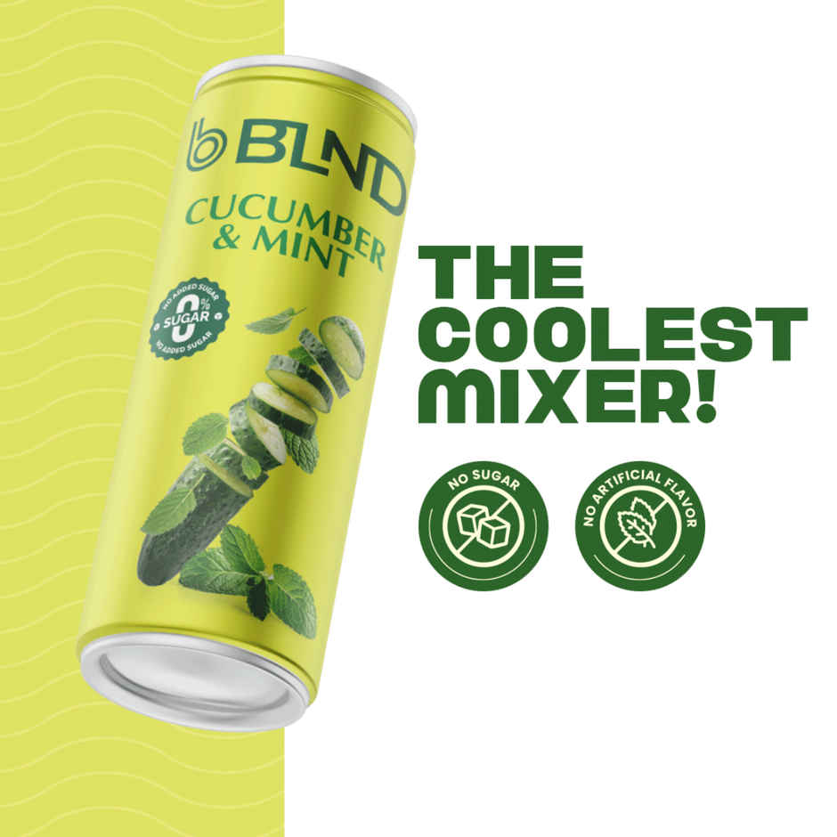 BLND Cucumber & Mint Mixer