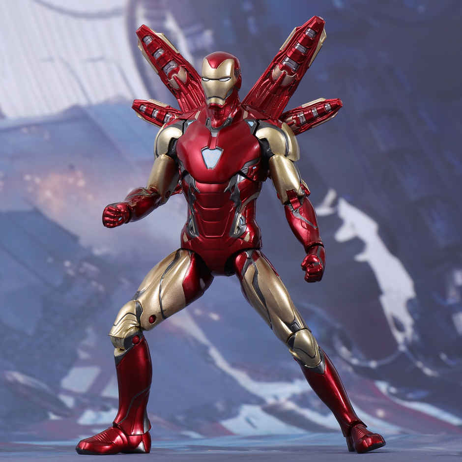 Striders Licensed Marvel Iron Man MK85 Poseable Figure Superhero Toy | 7 inch