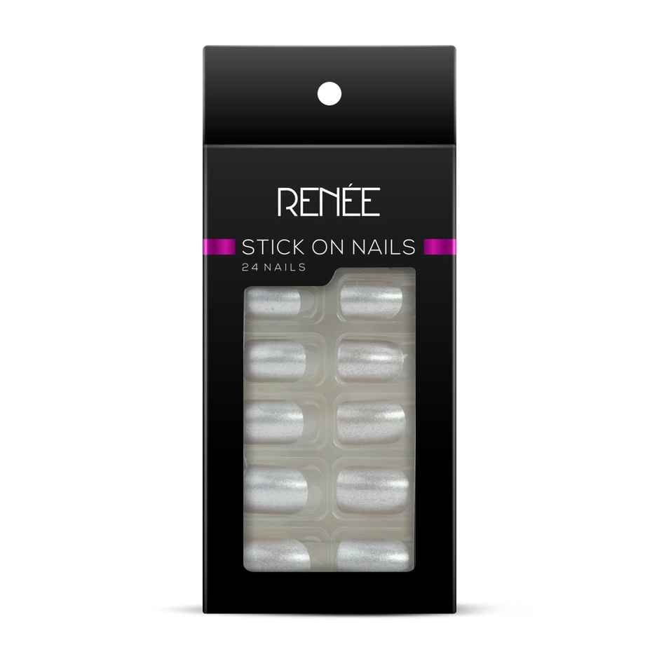 Renee Stick On Nails Mn 01| 24 Reusable Artificial Fake Nail Set