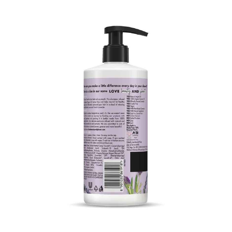 Love Beauty & Planet Argan Oil and Lavender Sulfate Free Smooth and Serene Shampoo