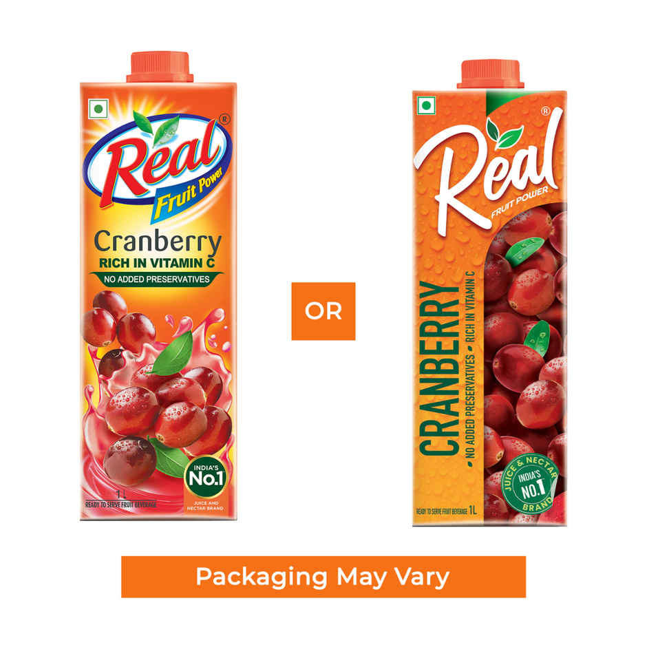 Real Fruit Power Cranberry Juice