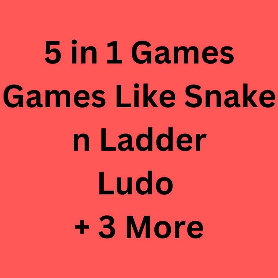 Millennium Gift 5 in 1 Games | 5+ Years