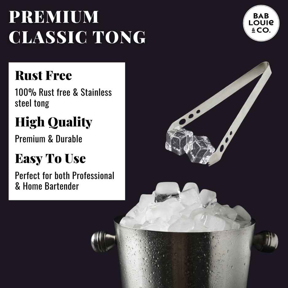 Bab Louie & co. Silver Tong