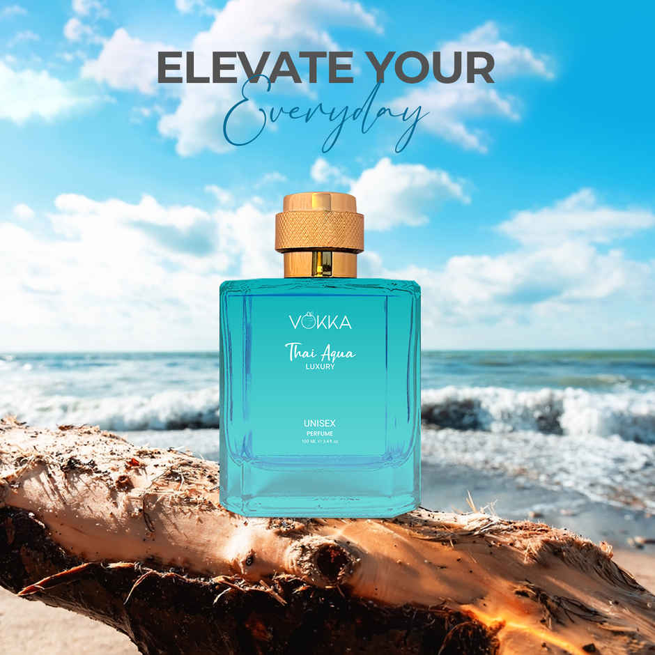 Vokka Thai Aqua Unisex Luxury Long Lasting EDP Aqua Sandalwood Patchouli