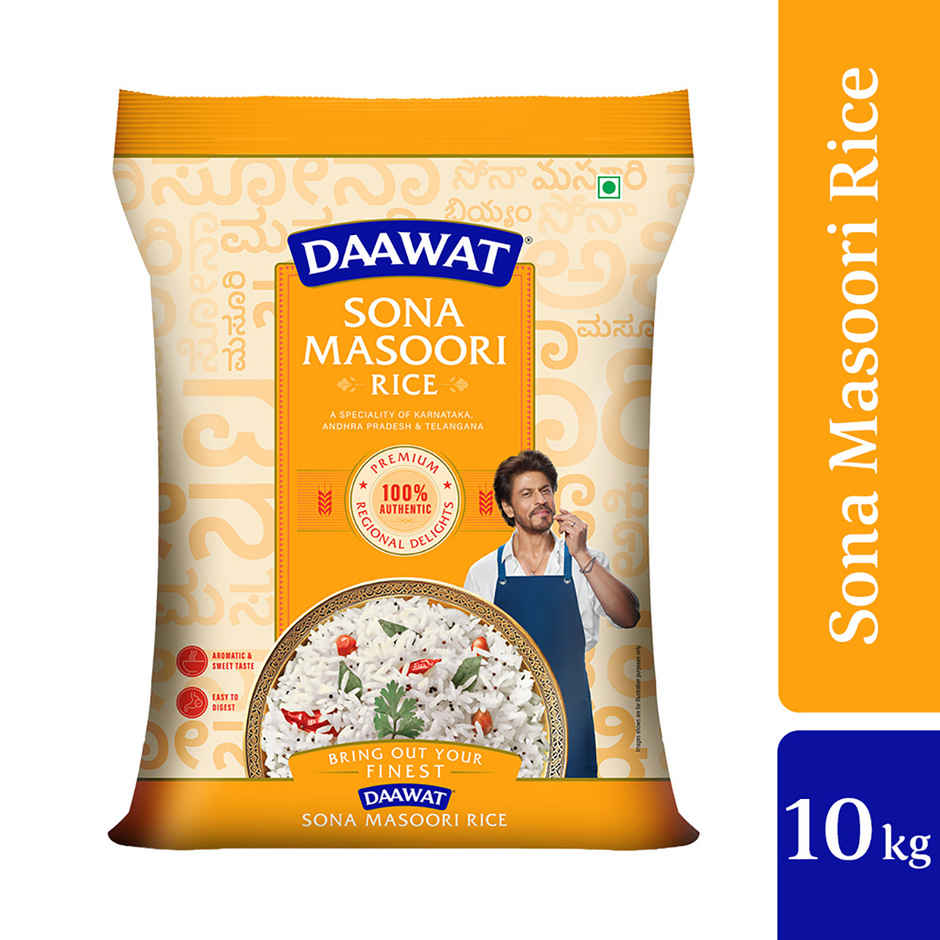 Daawat Sona Masuri Rice | Medium Grain