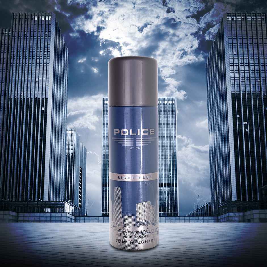 Police Light Blue Deodorant Spray