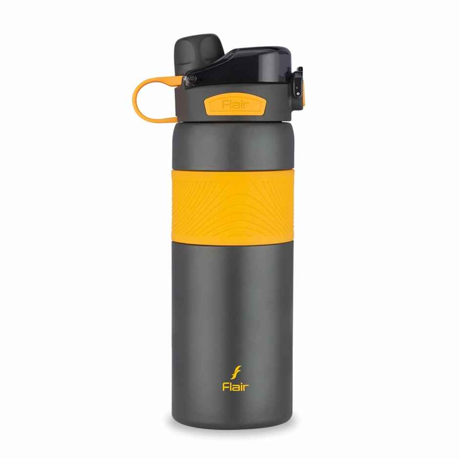 Flair Onyx Vacuum Insulated Stainless Steel Water Bottle 800 ml | Black
