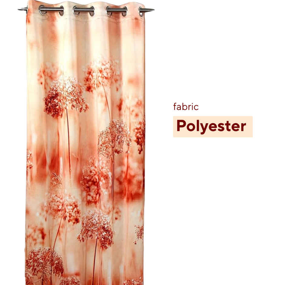 Lushomes Blackout Door Curtain - Jungle Printed | 8 Metal Eyelets | 54 x 108 inch