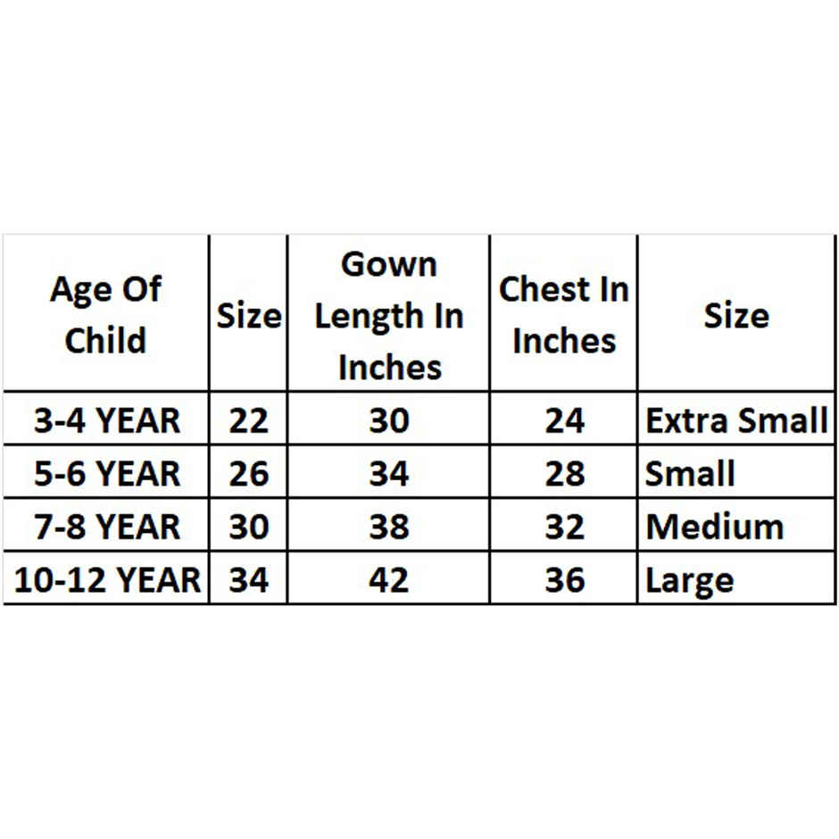 Red Horn Robe Halloween Costume | Age 9-10 Years | Sheen And Shine