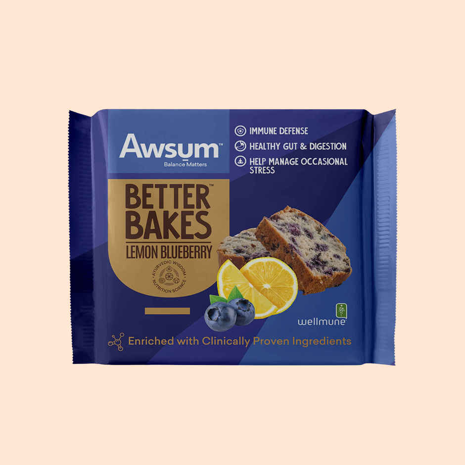 Awsum Better Bakes Lemon Blueberry Cake | Bakery Delight