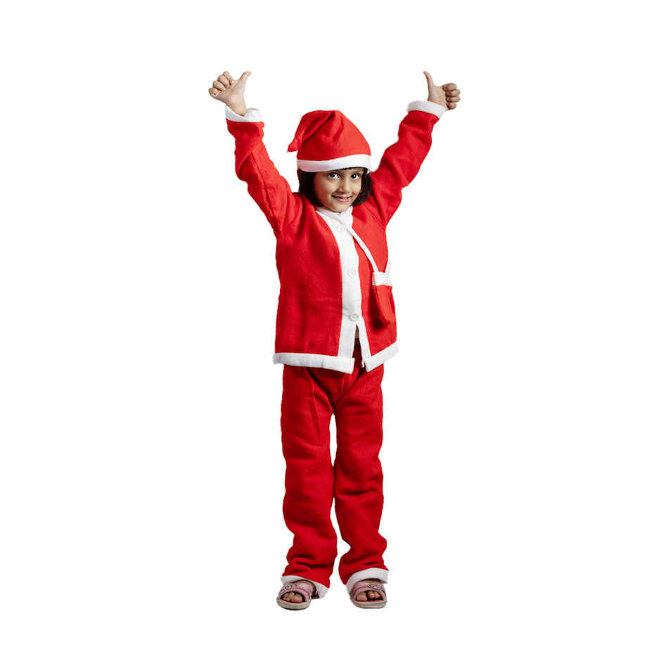 Santa Dress Costume for Kids | 3-5 Years | Picfest