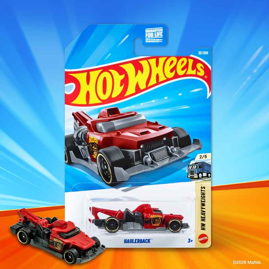 Hot Wheels HW Haulerback Toy Car | Worldwide Basic Series | For Kids & Collectors