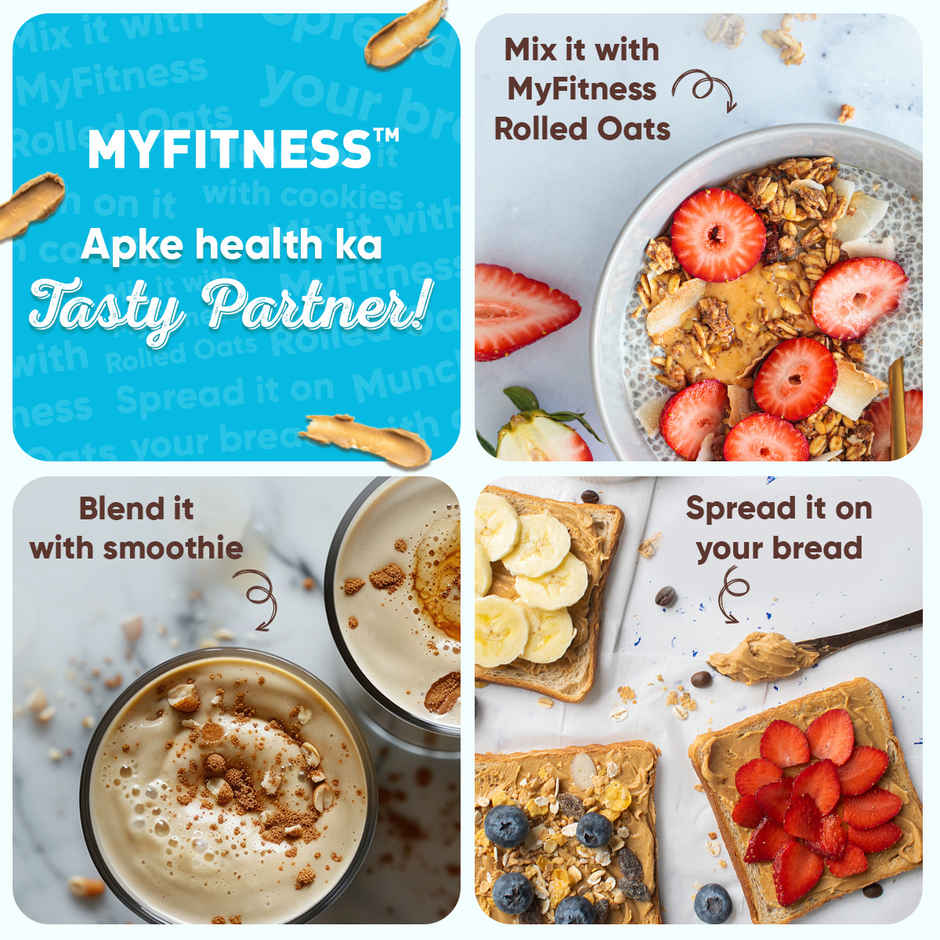MyFitness Orange Peanut Butter Crunchy Spread