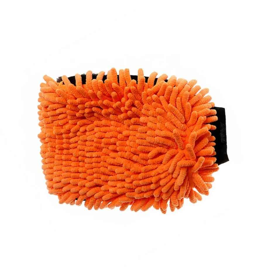 Sheen Microfiber Cleaning Hand Glove (350 Gsm) - Orange
