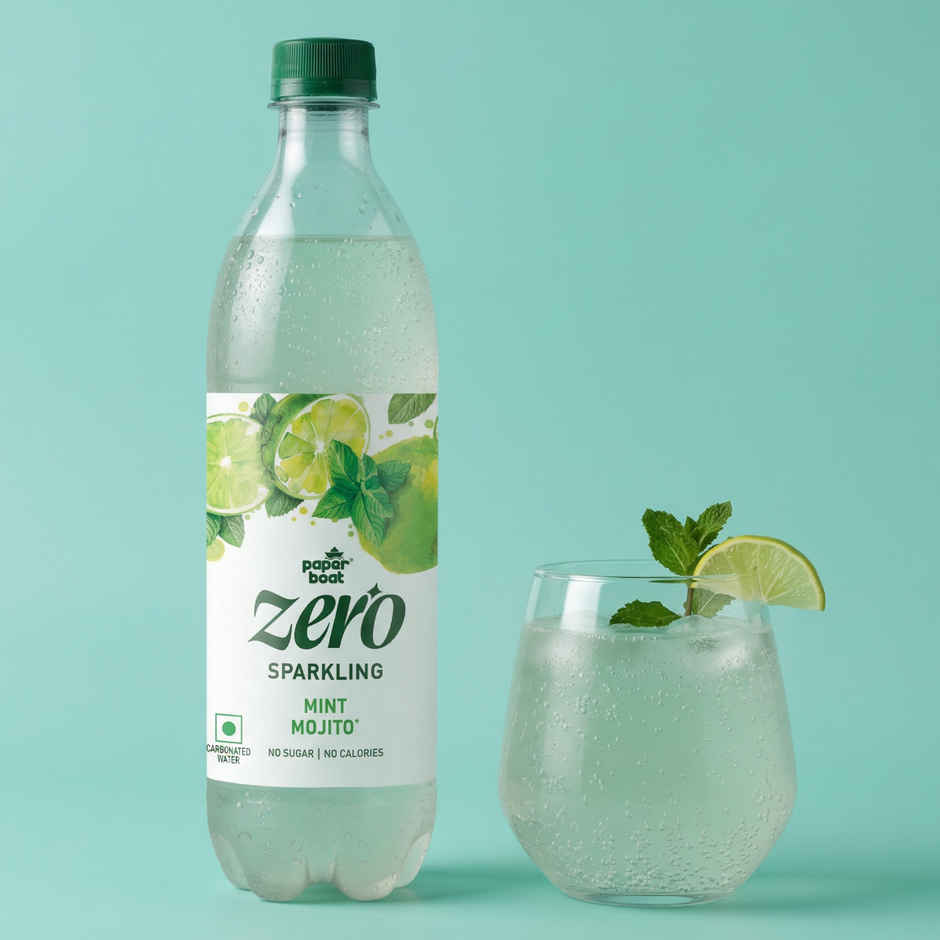 Paper Boat Zero Sugar Mint Mojito Sparkling Water | Sugar Free Cocktail Mixer Combo    