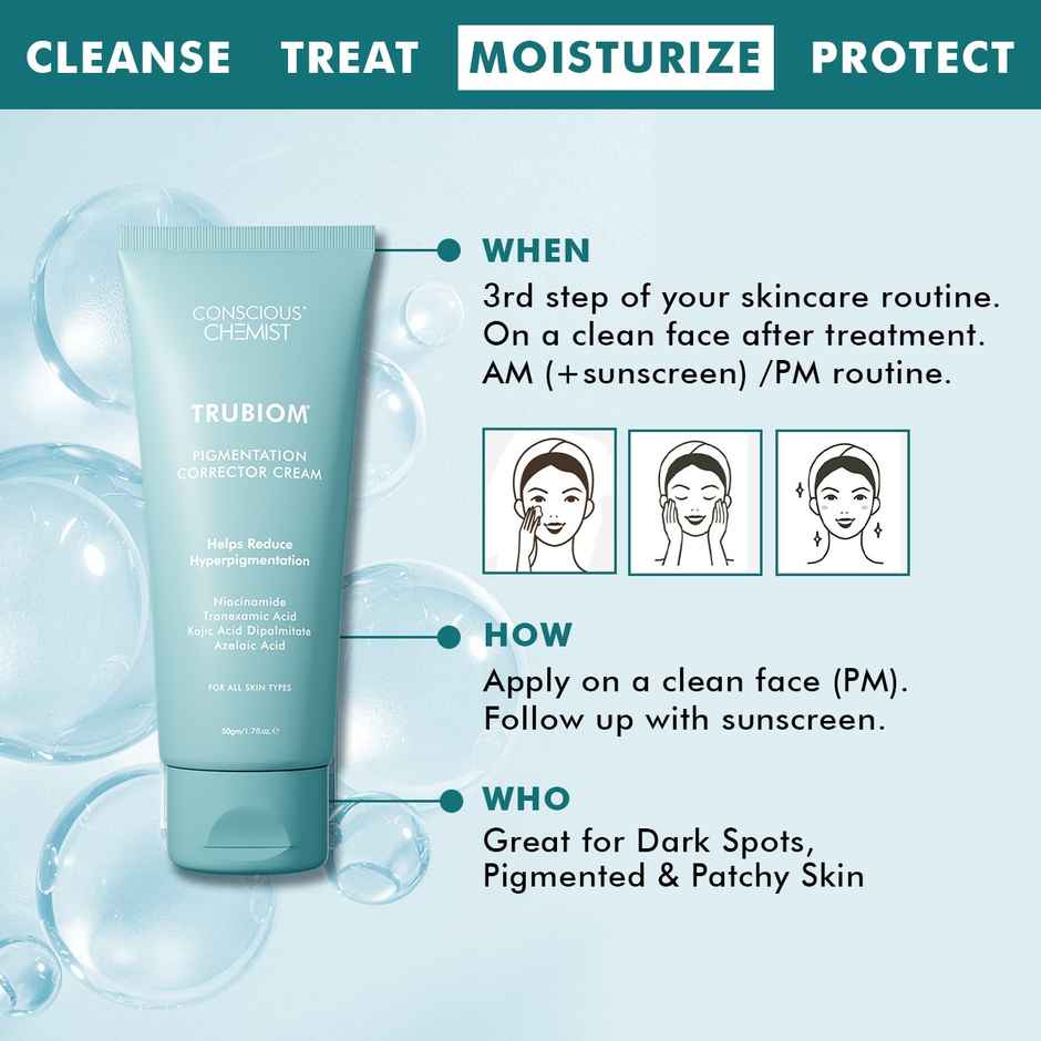 Conscious Chemist Pigmentation Corrector Lightweight Gel Cream For Dark Spot Removal