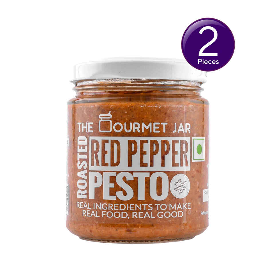 The Gourmet Jar Red Pepper Pesto Combo