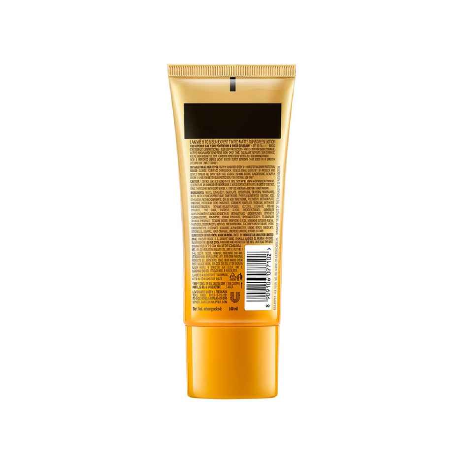 Lakme Sun Expert Tinted Sunscreen SPF 50 Pa +++ | Broad Spectrum Uva/B Protection | Blue Light