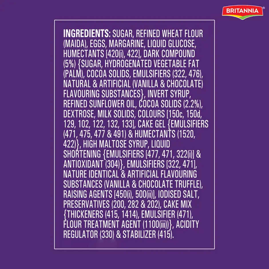 Britannia Cake Roll Yo ! Swiss Roll Triple Choco Family Pack