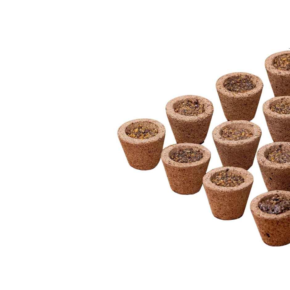 Sambrani Havan Cups | 100% Natural Certified Loban Dhoop Cups | 16 pcs | Phool