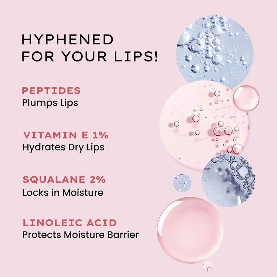 Hyphen Vitamin-Infused Peptide Tinted Lip Balm - Hazel