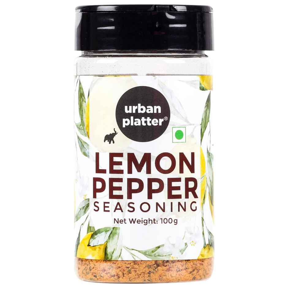 Urban Platter Lemon Pepper Seasoning Mix Shaker Jar