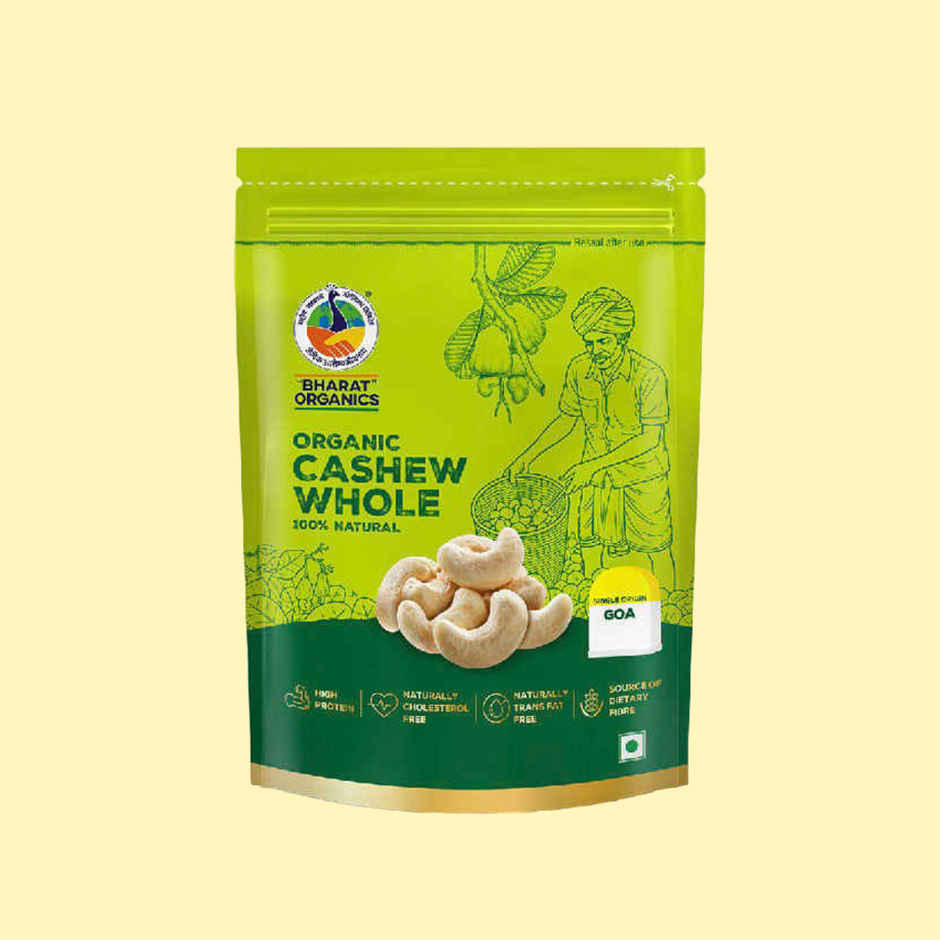 Bharat Organics Goan Cashew Whole