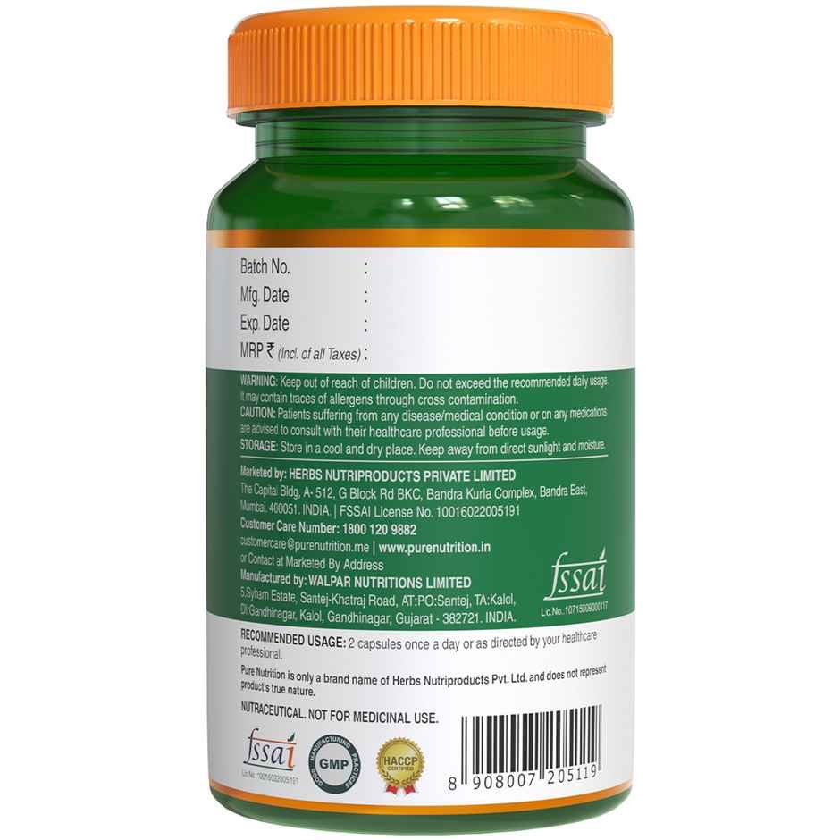 Pure Nutrition L-Arginine 1500mg | Green Coffee | Beetroot & Seaweed | Pump & Circulation