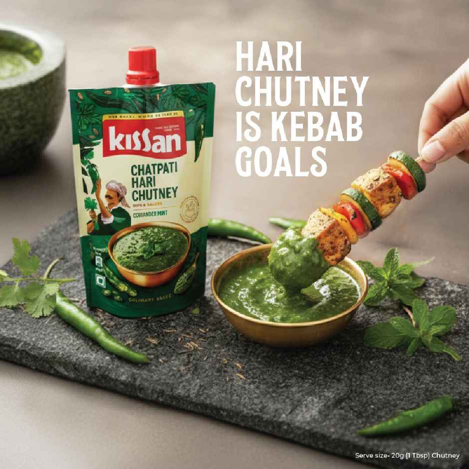 Kissan Chatpati Hari Chutney Doy