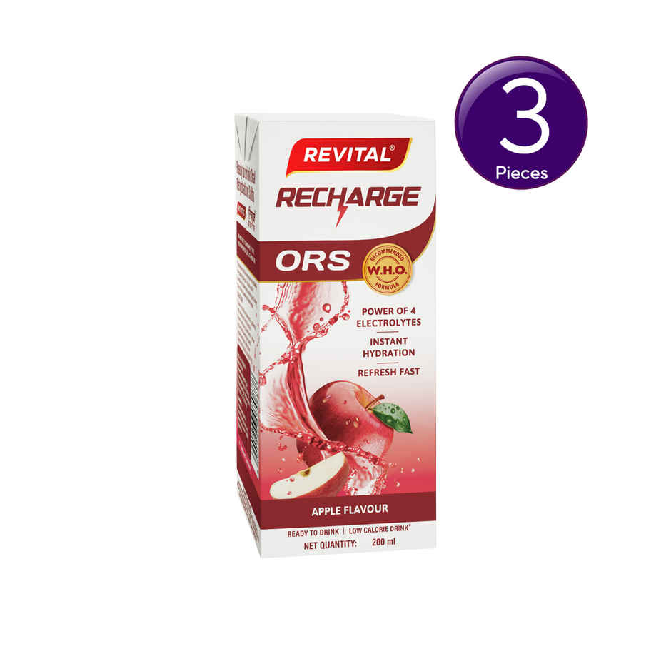 Revital Recharge ORS - Apple Flavour Combo