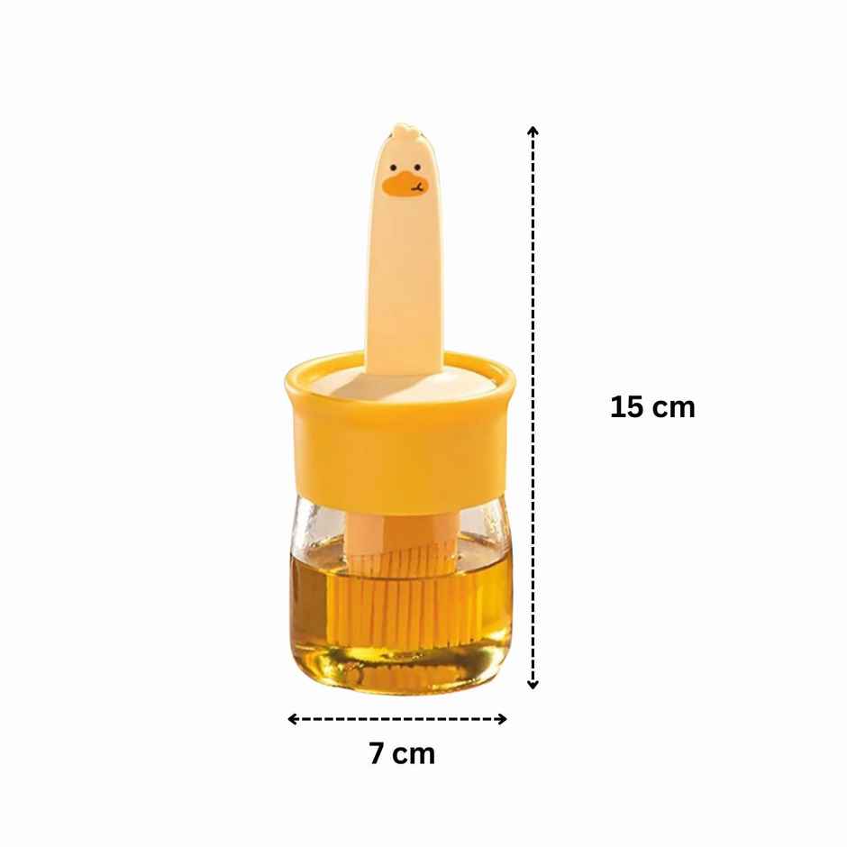 Oil Dispenser Bottle with Silicone Brush | 250 ml