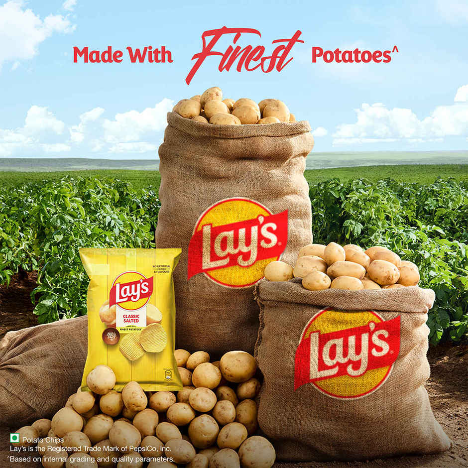 Lay's Classic Salted Potato Chips Combo   