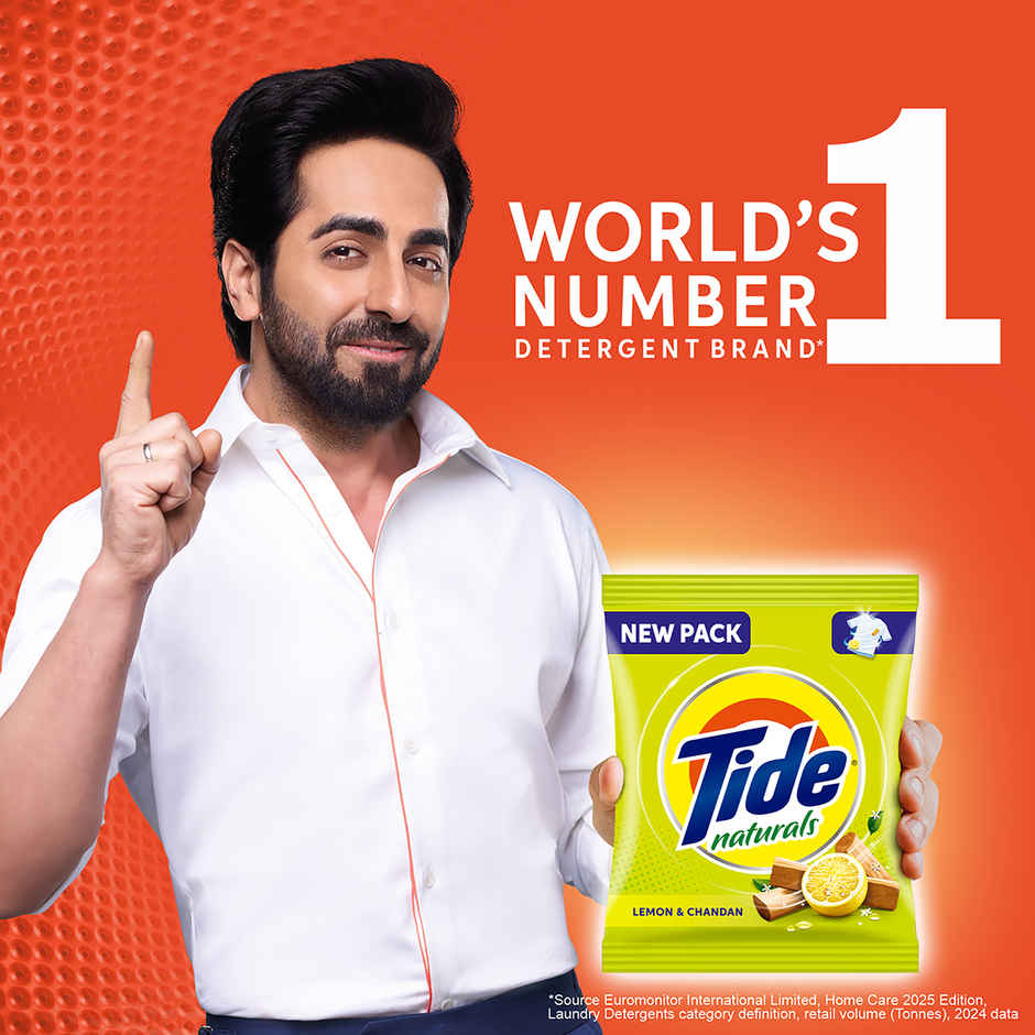 Tide Naturals Washing Detergent Powder - Lemon & Chandan