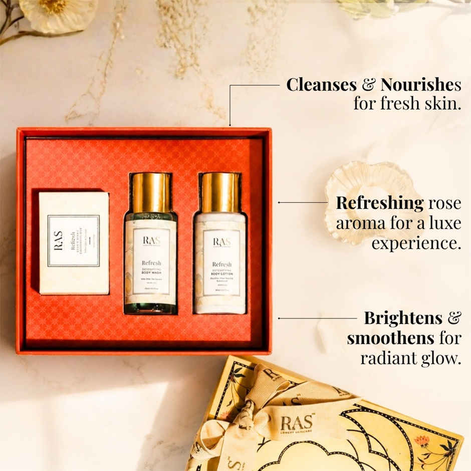 Ras Luxury Skincare Bath & Body Basics Gift Set | Giftset