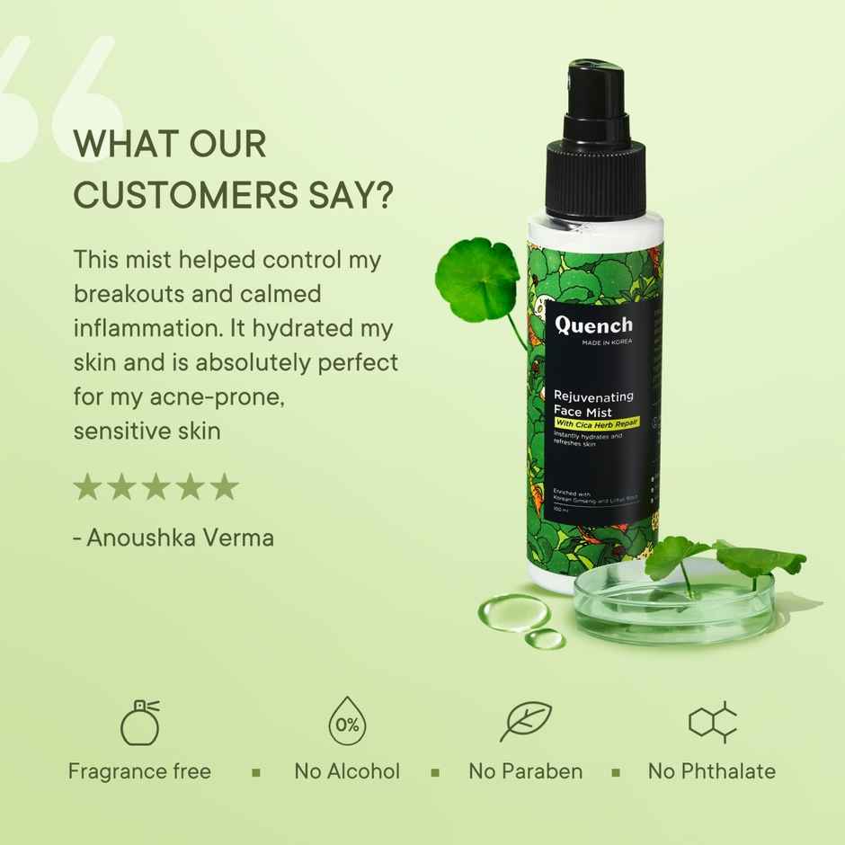 Quench Mama Cica Rejuvenating Face Mist