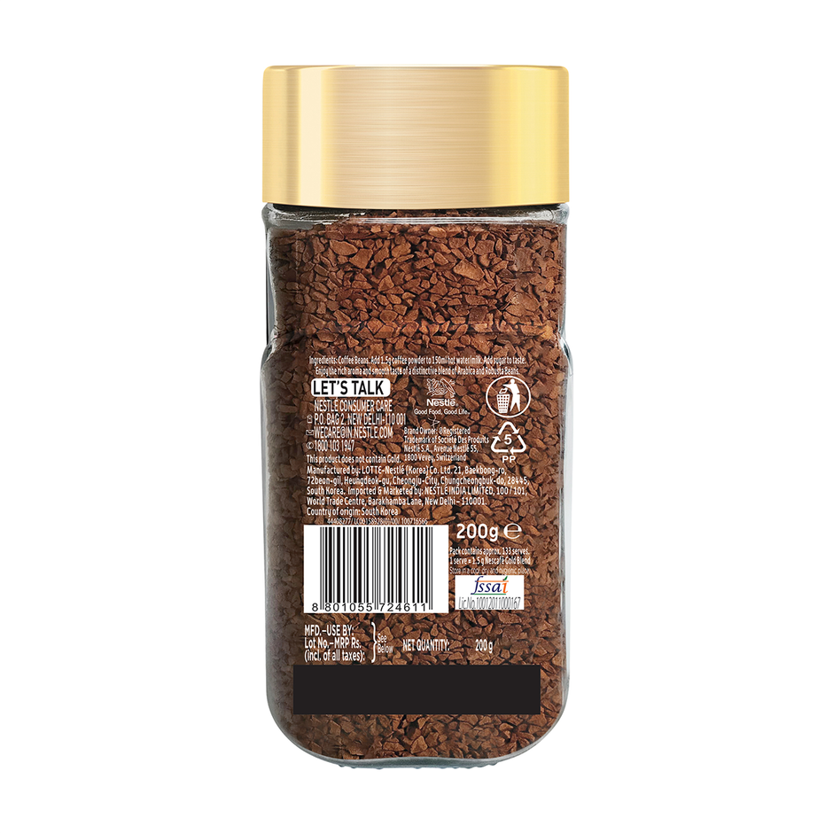 Nescafe Gold Blend Rich And Smooth Instant Coffee