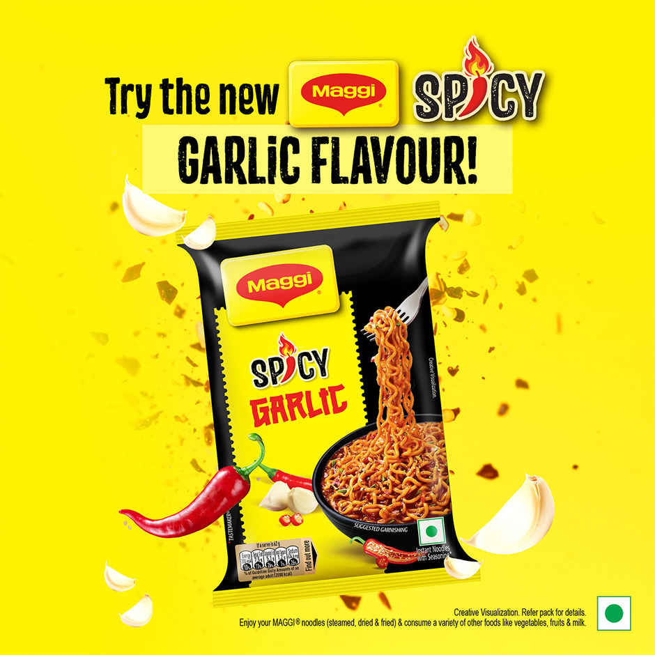 Maggi 2-Minute Spicy Garlic Noodles